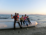 Kreikkaan saapuneita siirtolaisia vuonna 2015