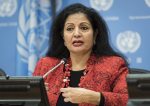 UN Womenin varajohtaja Lakshmi Puri