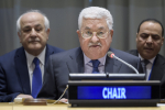 Palestiinalaisten presidentti Mahmud Abbas