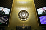 YK:n yleiskokouksen puheenjohtaja Peter Thomson YK:n valtamerikonferenssissa kesäkuussa 2016
