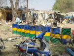 Boko Haramin vastaisia barrikadeja Nigeriassa