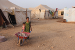 Jemeniläislapsia pakolaisleirillä Djiboutissa