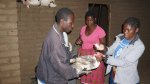 Kanaa rokotetaan Malawissa