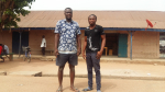 Ghanalaiset Nazir Mohammed ja Usman