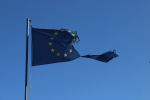 Broken EU flag