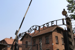 Arbeit macht frei -kyltti Auschwitzissä Puolassa