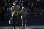 Vanhuksia Kuubassa