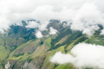 Vuoria ja pilviä Papua-Uudessa-Guineassa