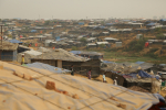 Pakoalisleirin asumuksia Bangladeshissa