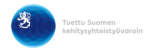 Ulkoministeriön tuettu Suomen kehitysyhteistyövaroin -logo.