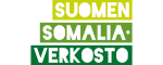 Logo, jossa teksti Suomen Somalia-verkosto.