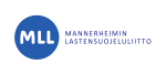 Logo, jossa teksti MLL ja Mannerheimin lastensuojeluliitto.